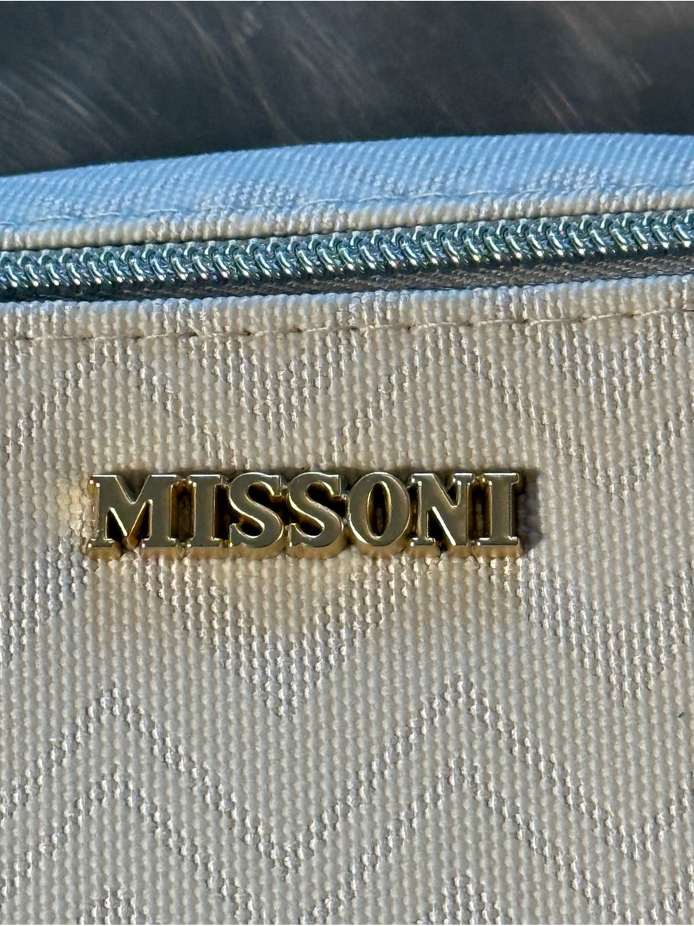 Authentic Missoni Exclusively for Delta One Luxury Travel Amenity Pouch